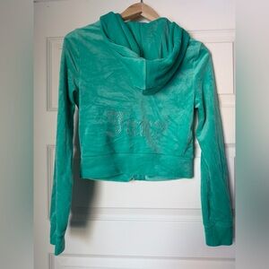 Juicy Couture Women's Teal Velour set